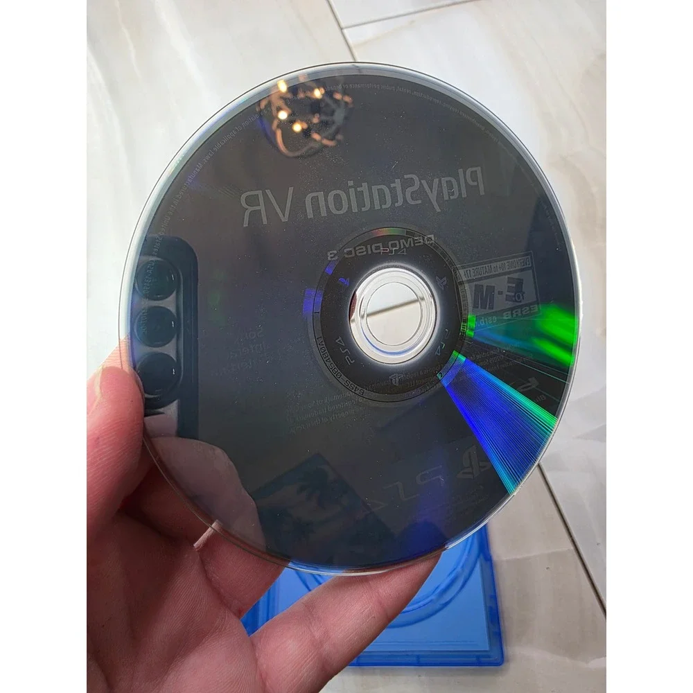 Sony PlayStation VR Demo Disc 3 PS4 PSVR Physical Disc 3003707-AC Not For Resale